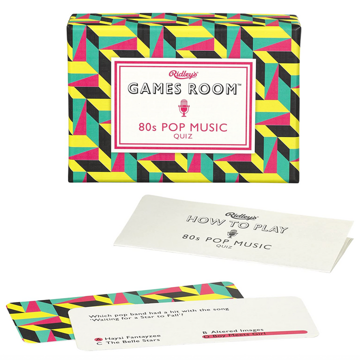 80s Pop Music Trivia Game