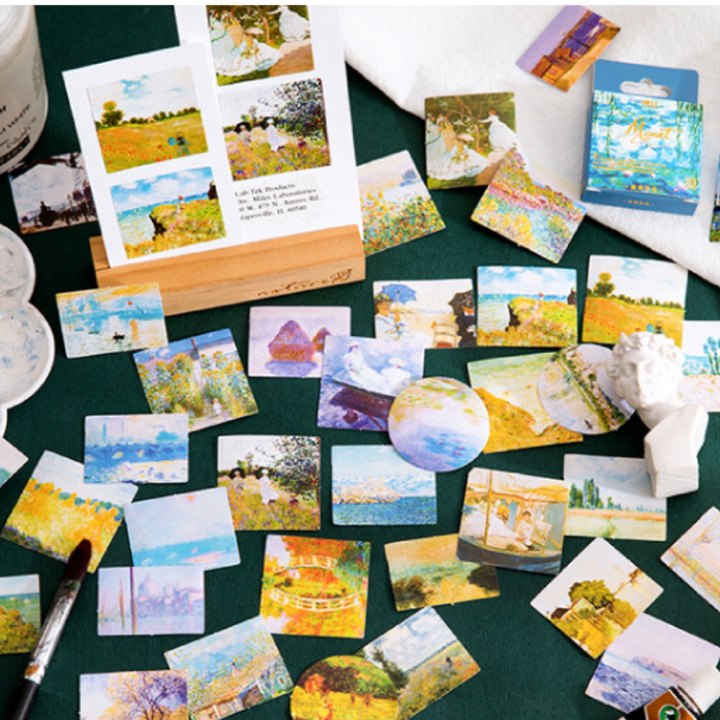 Monet Stickers (Pack of 45)