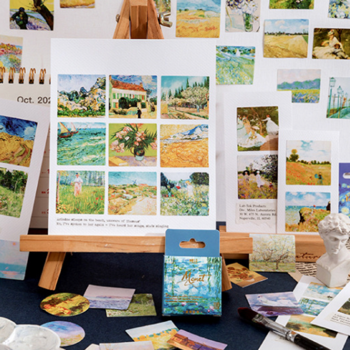 Monet Stickers (Pack of 45)