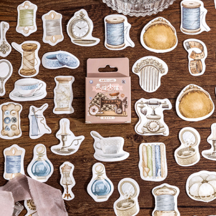 Tailor's Shop Stickers (Pack of 45)