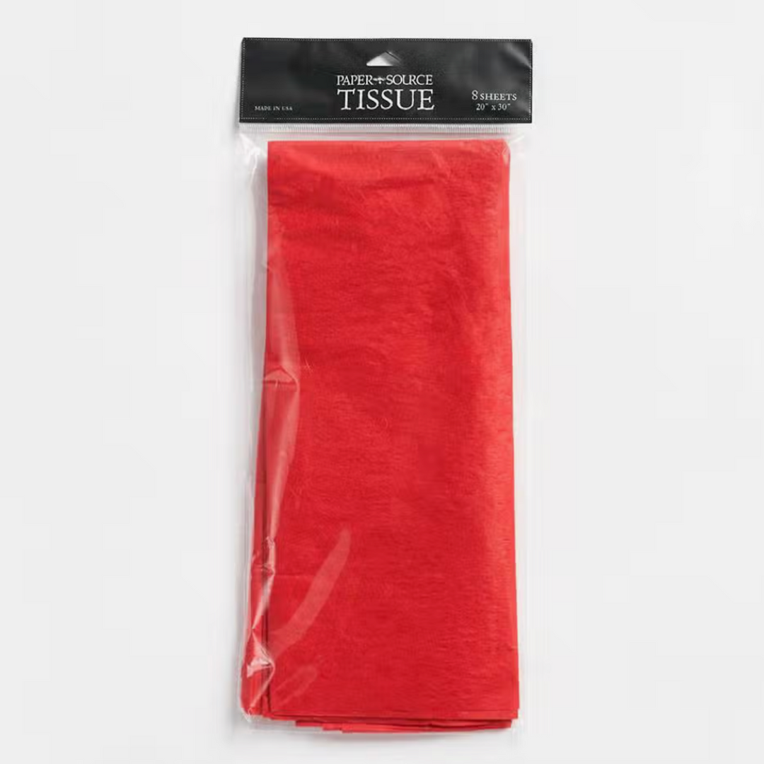 Red Tissue Paper
