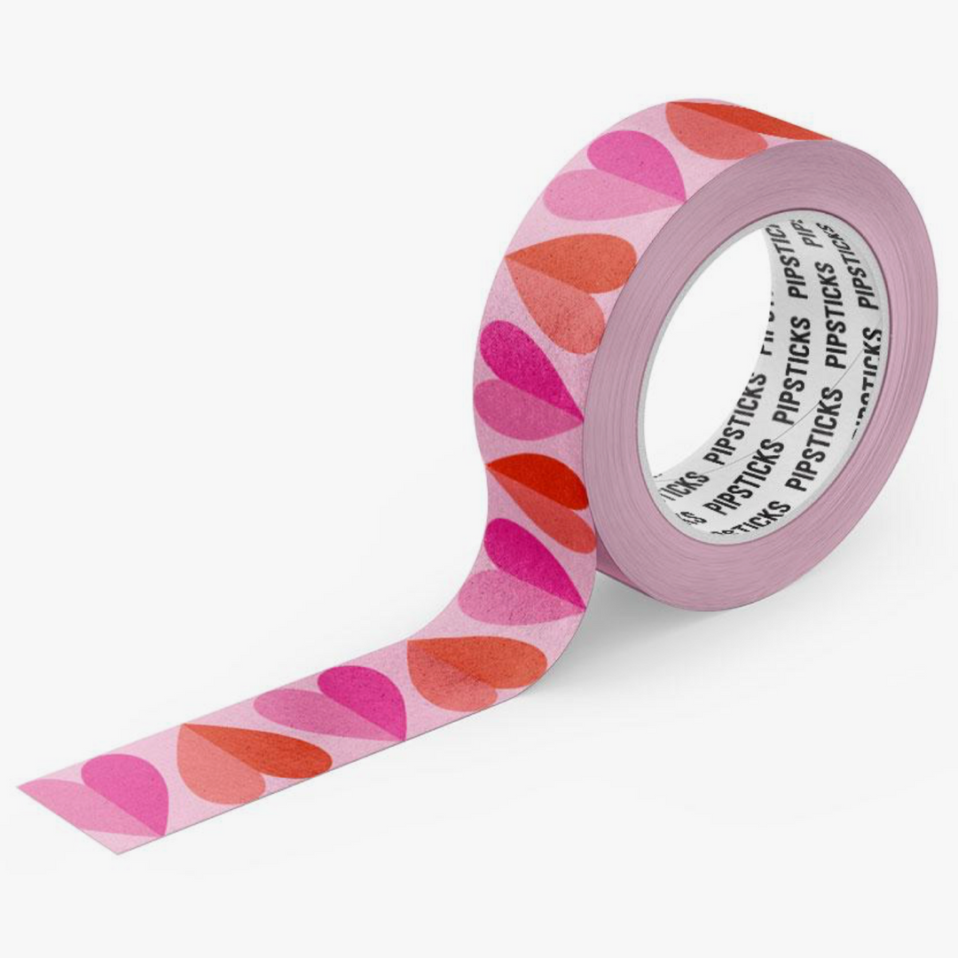 Two-Tone Hearts Washi
