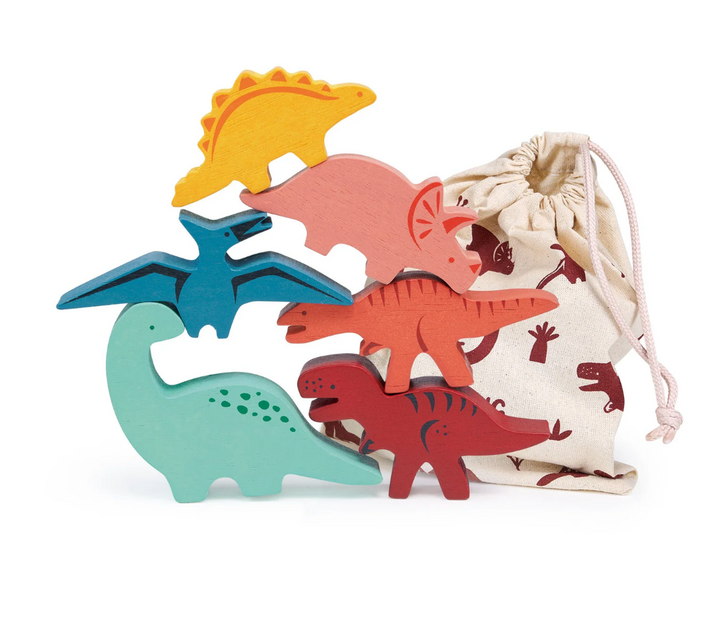 Happy Stacking Dinosaurs