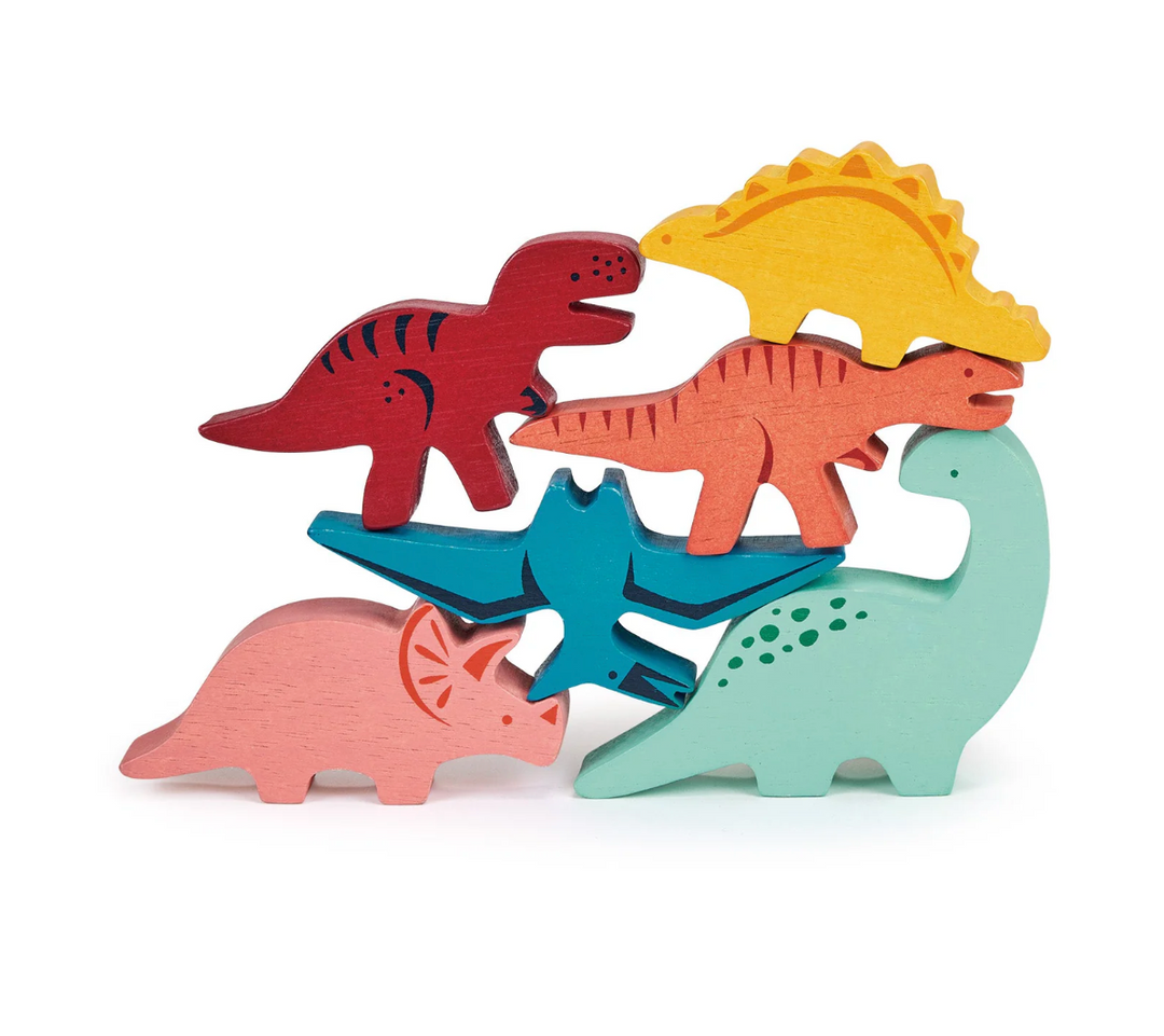 Happy Stacking Dinosaurs