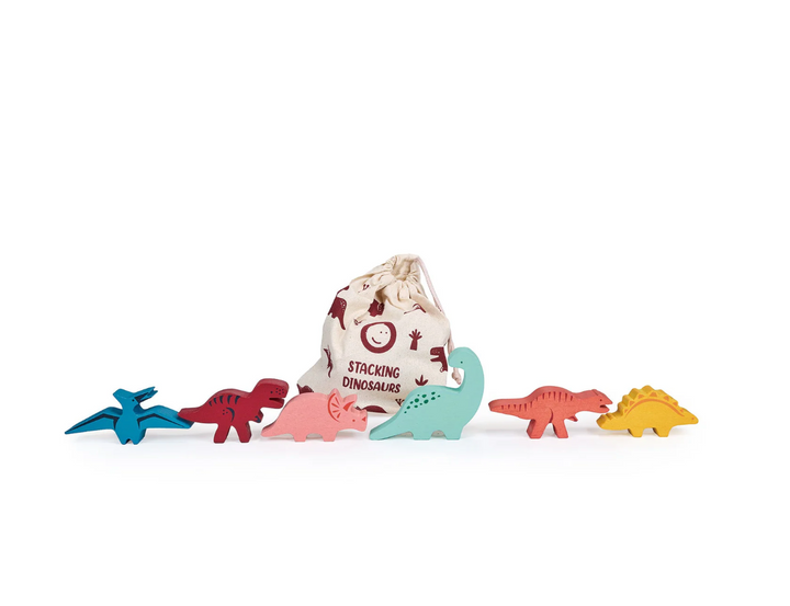 Happy Stacking Dinosaurs