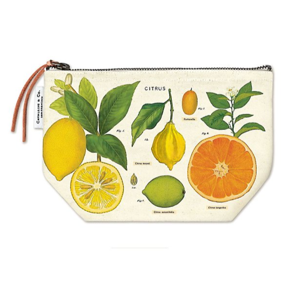Citrus Vintage Pouch