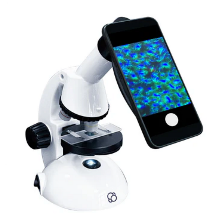 The Thames & Kosmos Microscope with Smartphone Adapter