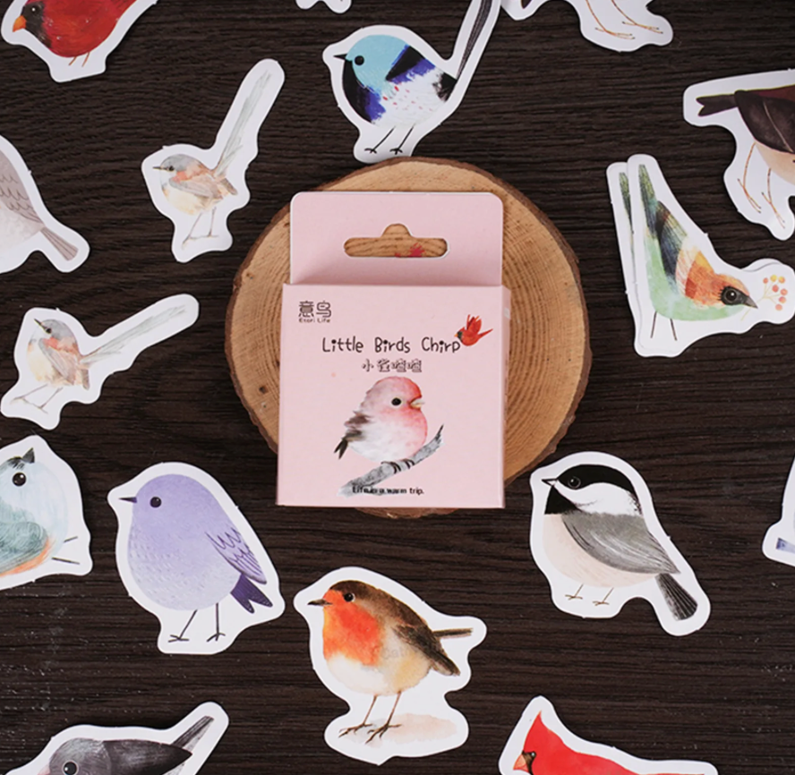 Little Birds Chirp Stickers (Pack of 45)