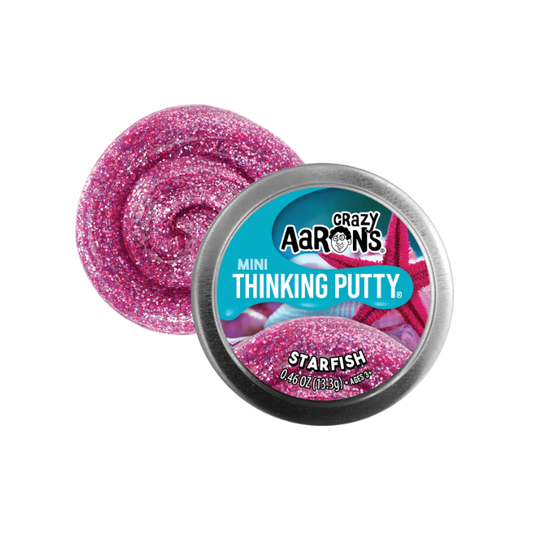 Crazy Aaron's Starfish Mini Thinking Putty