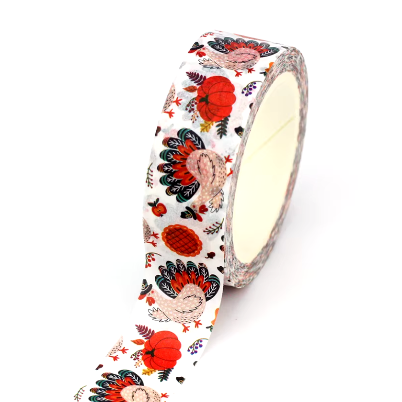 Thanksgiving Turkey Washi Tape