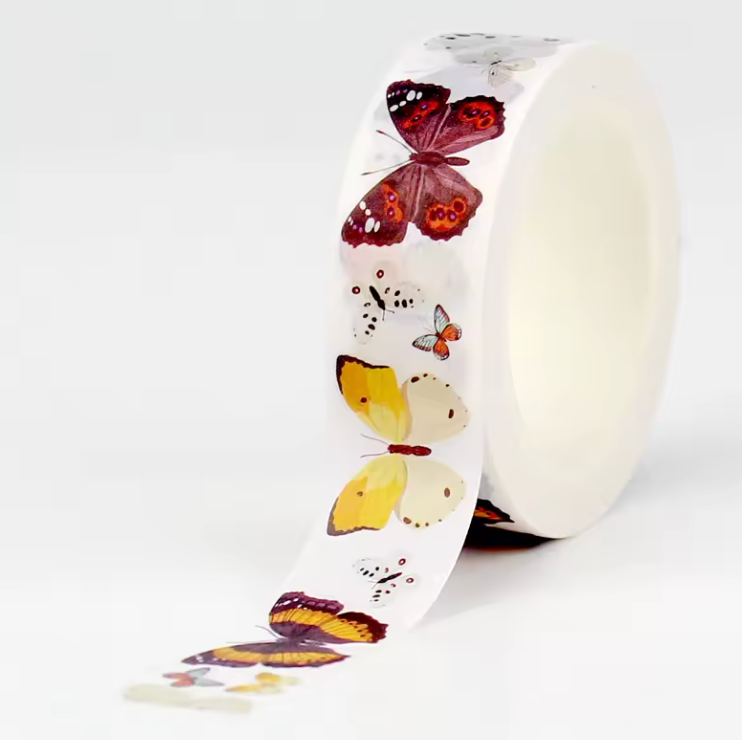 Colorful Butterflies Washi Tape