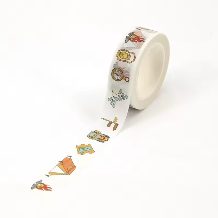 Camping and Travel Washi Tape