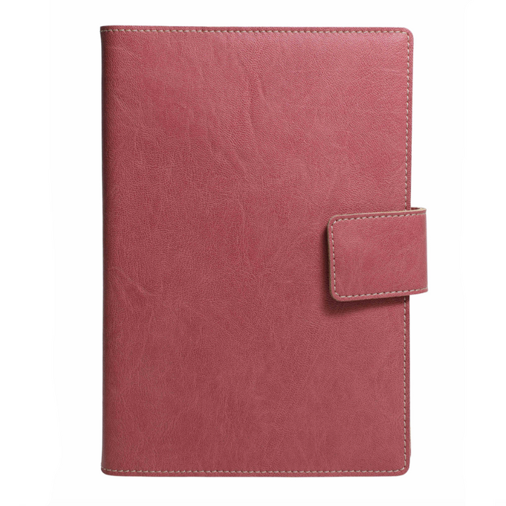 Pescara Recycled Leather Journal with Snap