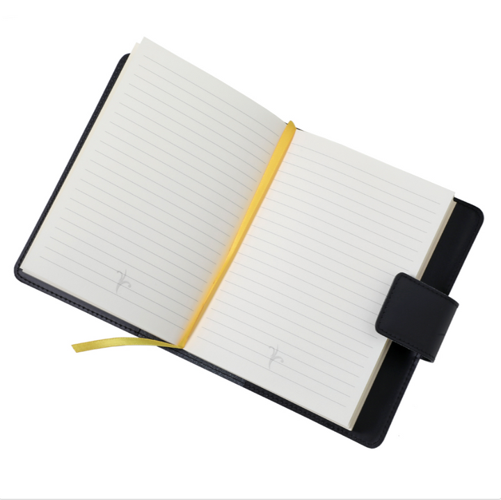 Pescara Recycled Leather Journal with Snap