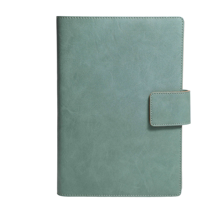Pescara Recycled Leather Journal with Snap