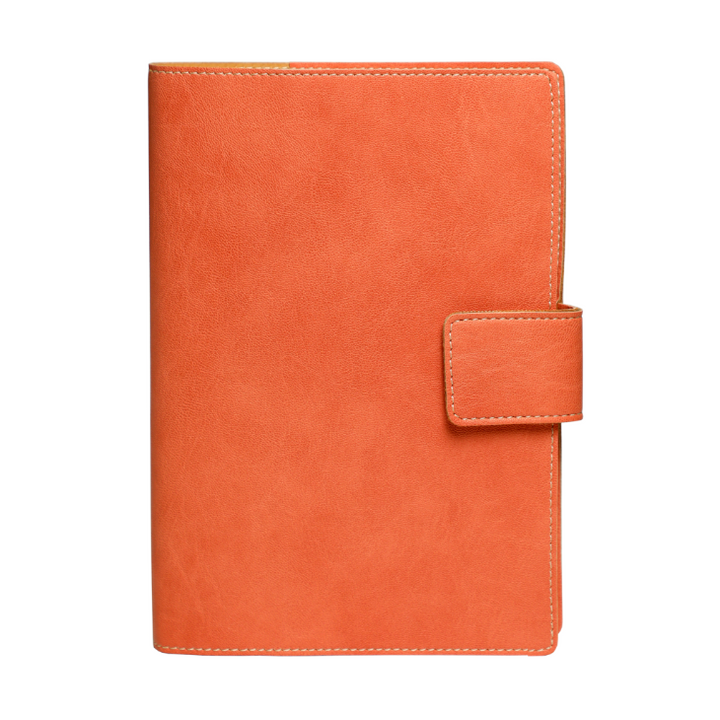 Pescara Recycled Leather Journal with Snap