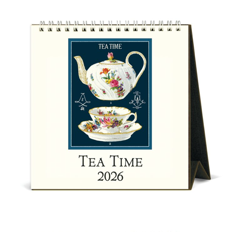 Desk Calendar - Tea Time (2026)