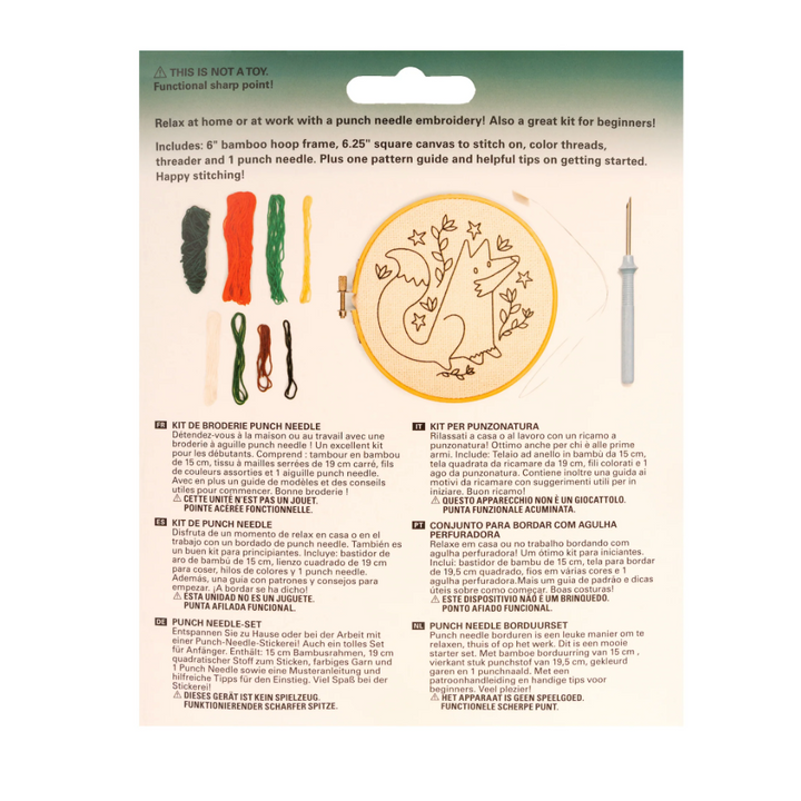 Fox Punch Needle Kit