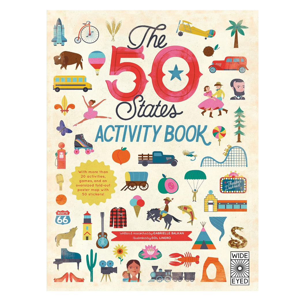 The 50 States Activity Book