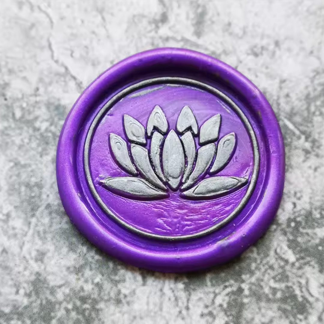 Wax Seal Stamp - Lotus