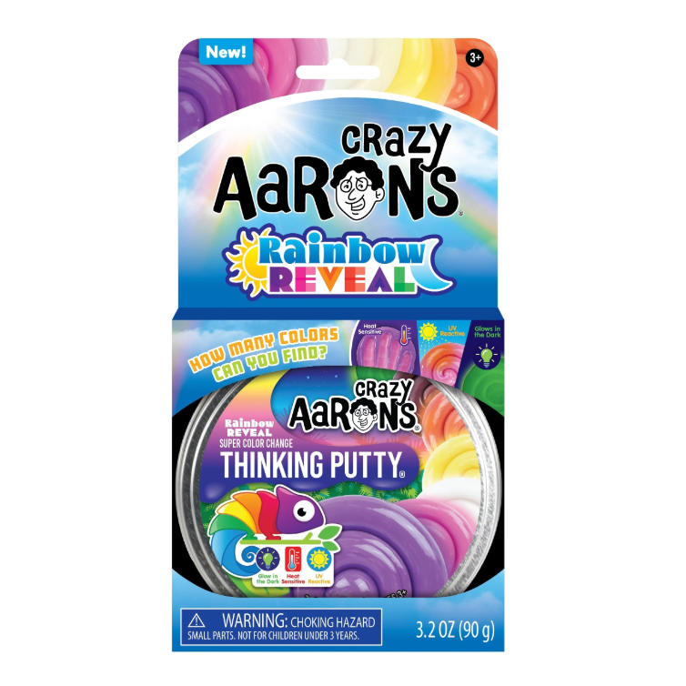 Crazy Aaron's Rainbow Reveal Thinking Putty
