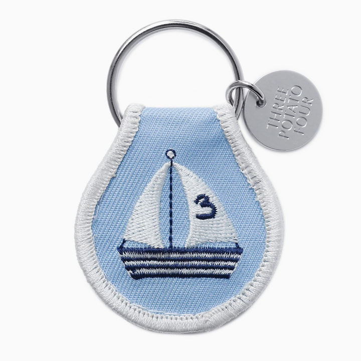 Patch Keychain - Sailboat