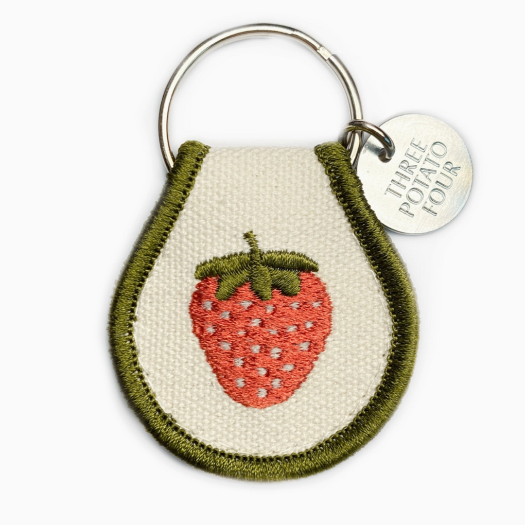 Patch Keychain - Strawberry