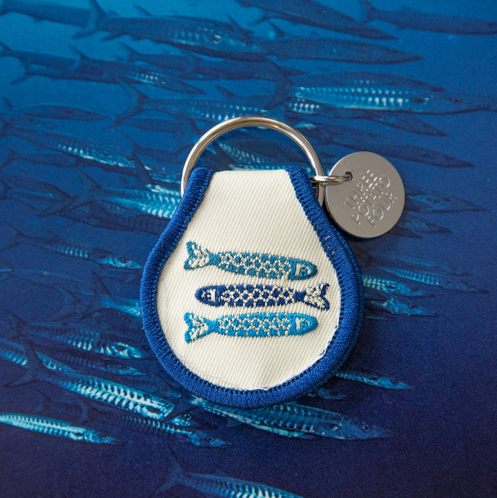 Patch Keychain - Tinned Fish
