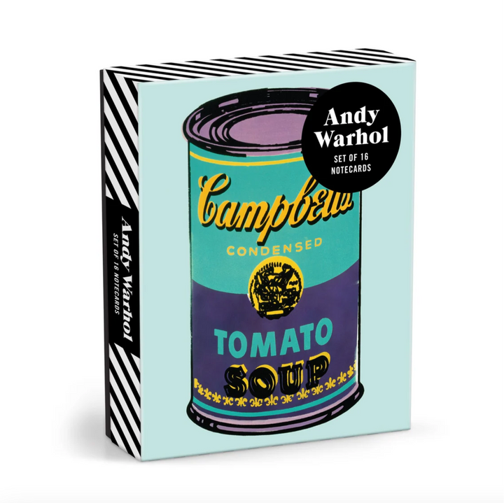 Warhol Pop Art Notecard Set (Box of 16)
