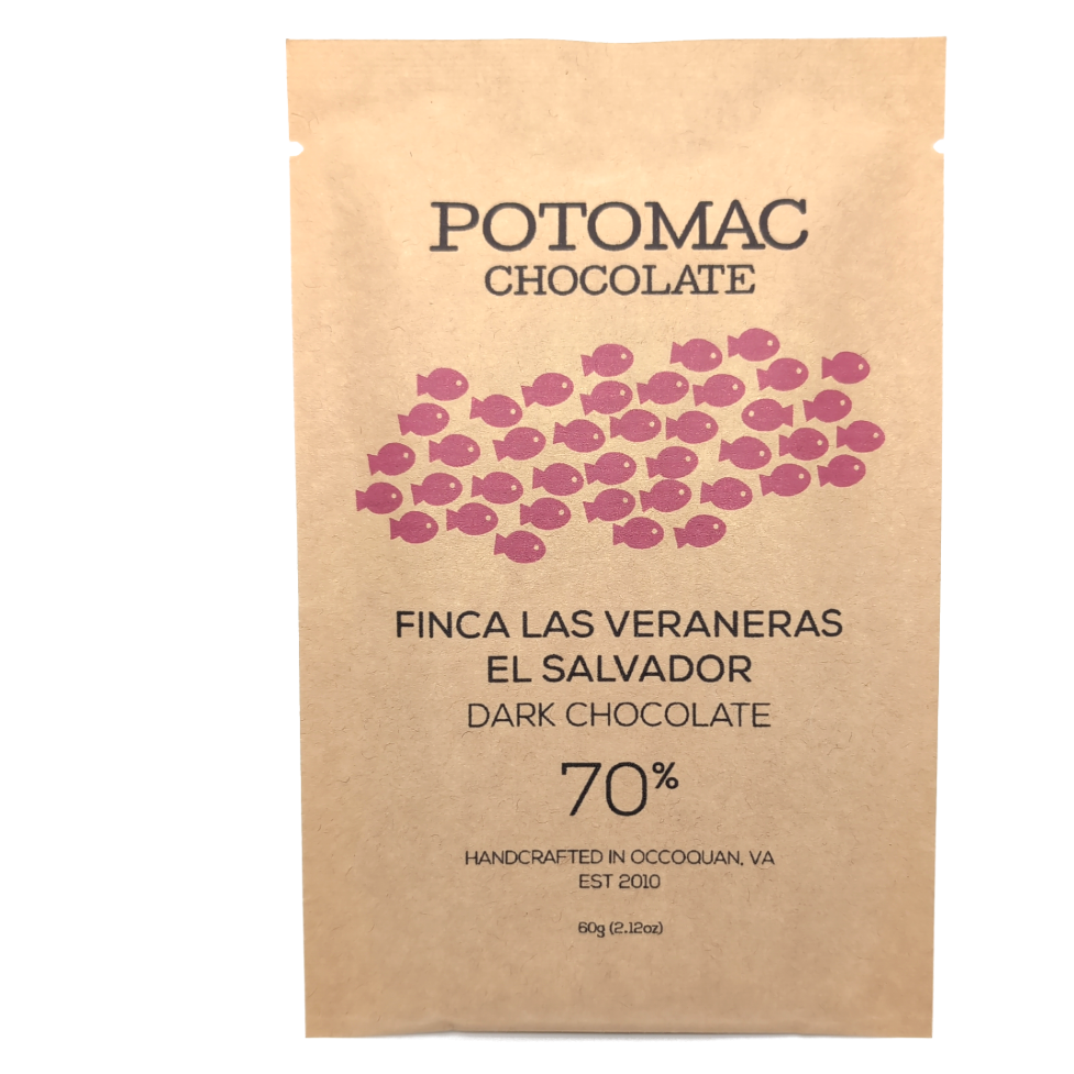 Finca Las Veraneras, El Salvador 70% Dark Chocolate Bar