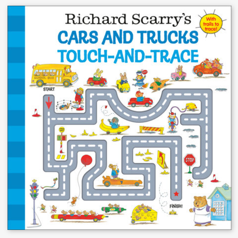 Richard Scarry's Cars and Trucks Touch and Trace