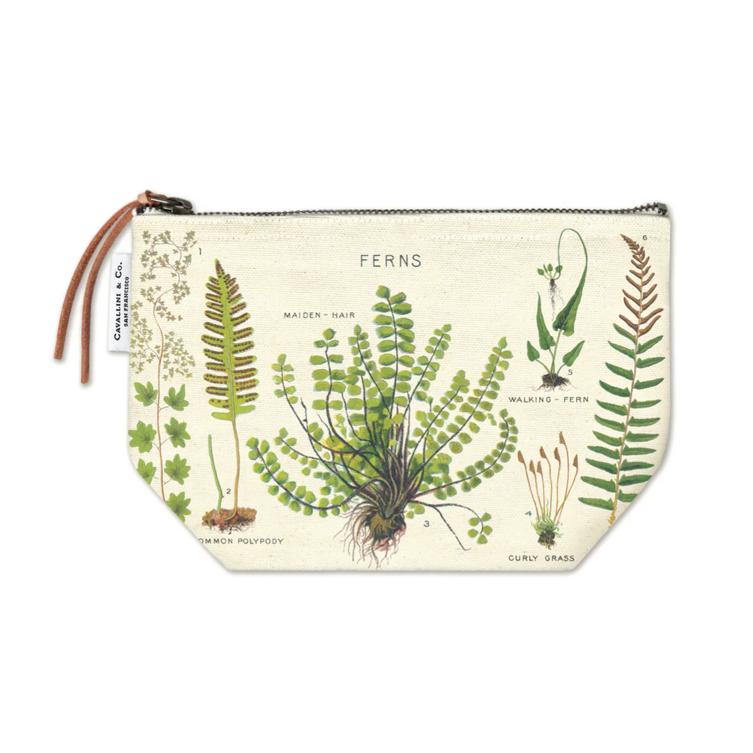 Ferns Vintage Pouch