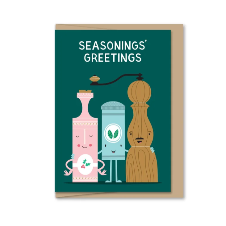 Mini Seasonings' Greetings Card