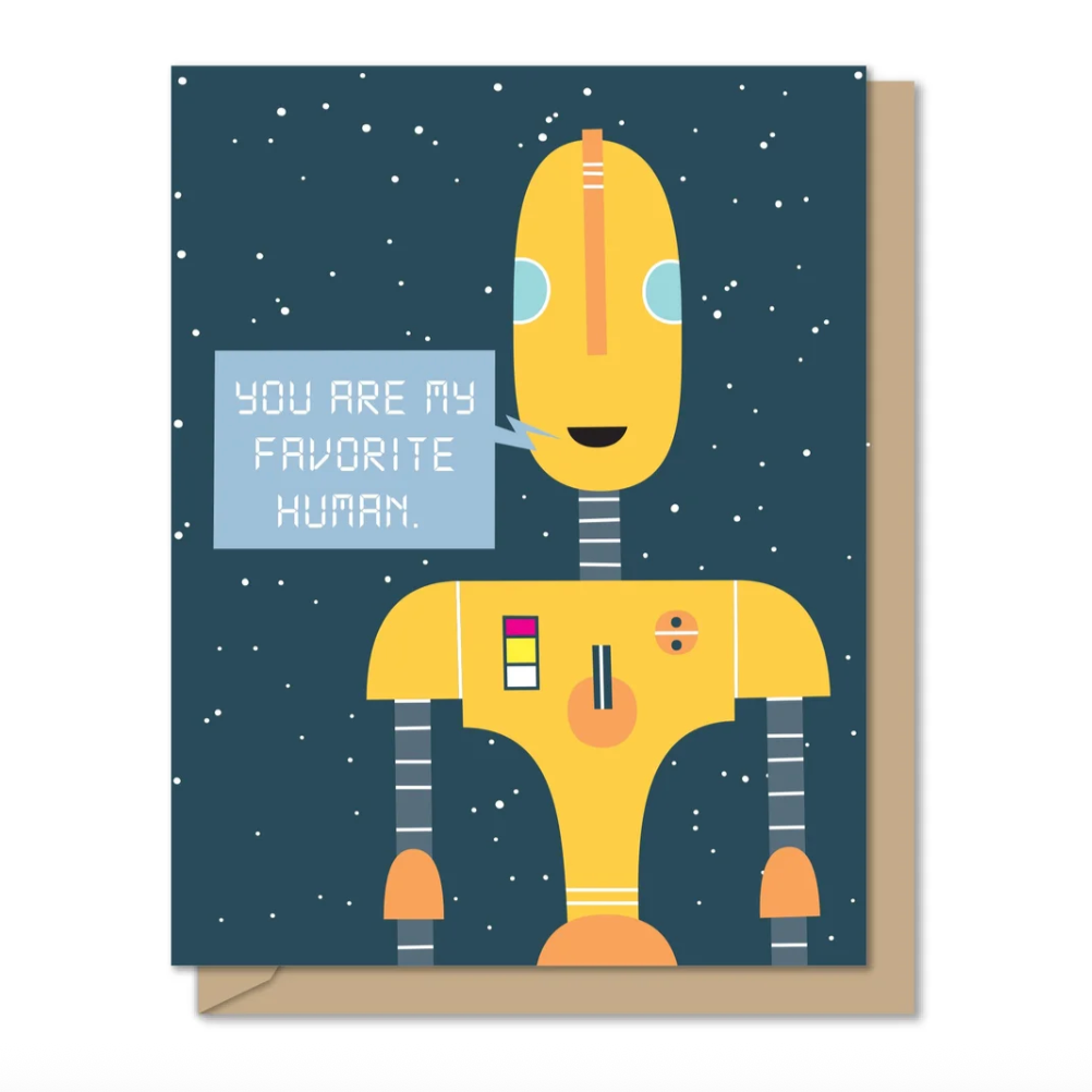 Favorite Human Card
