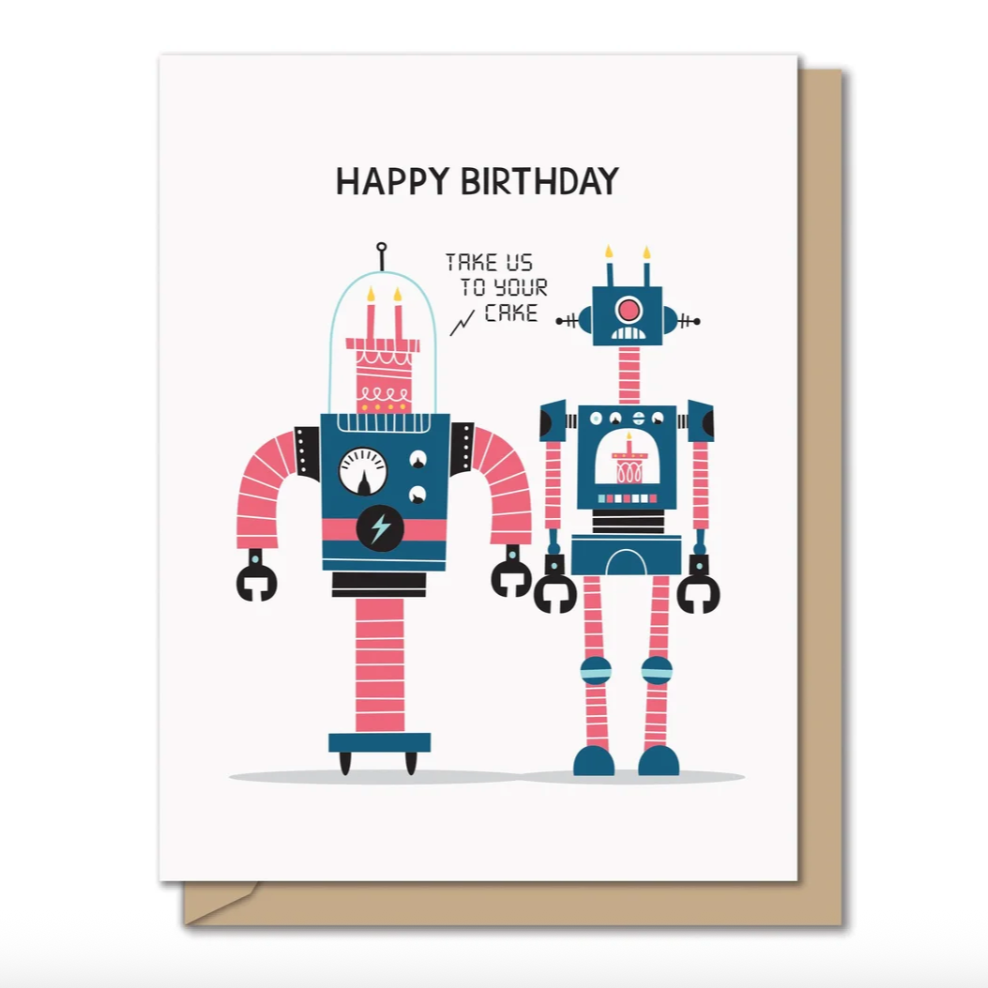 Take Us To Your Cake Card
