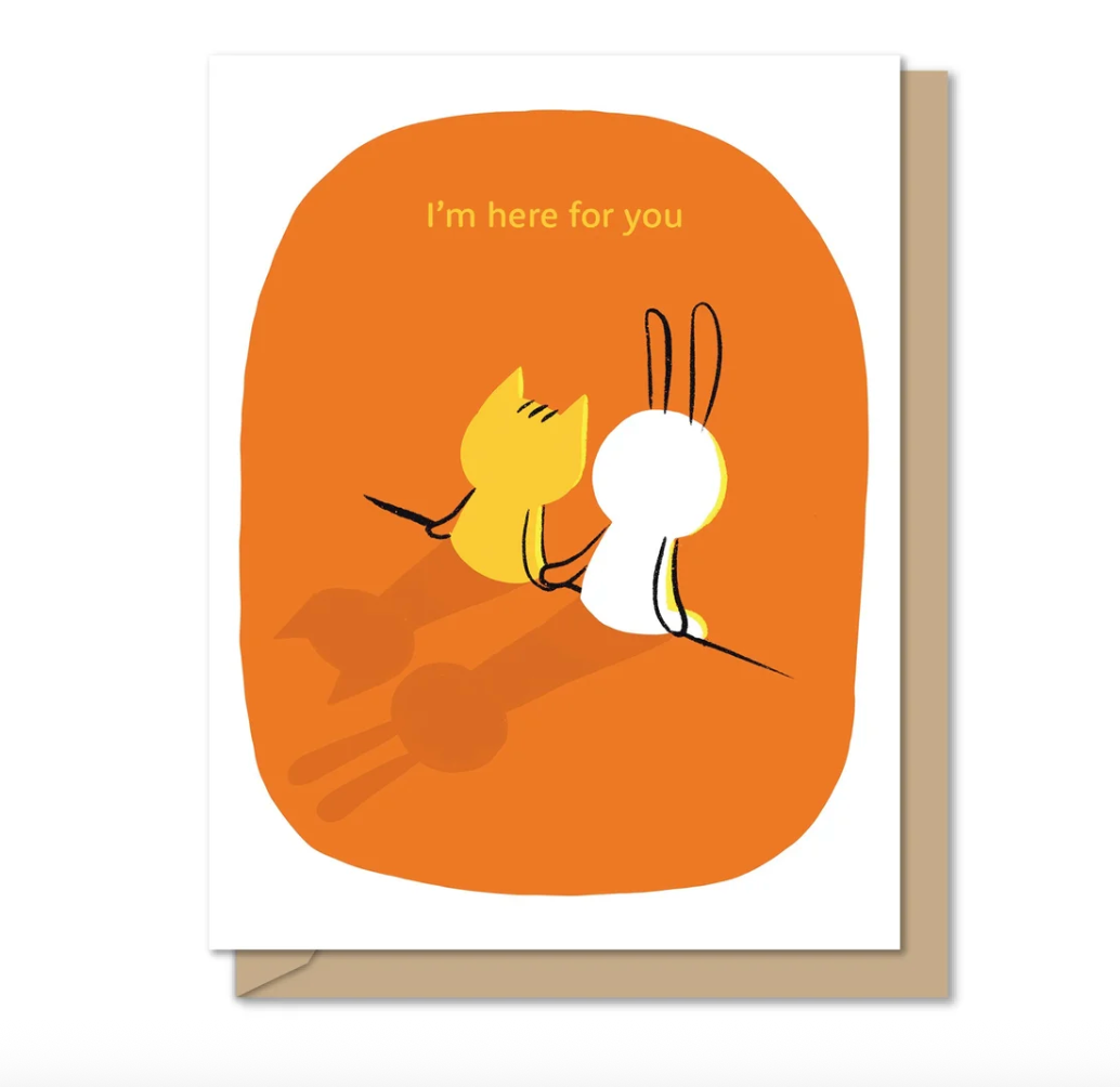 Here For You Card