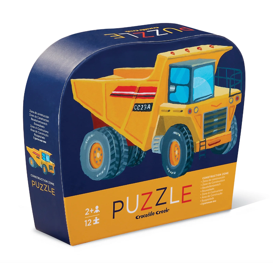 12-Piece Mini Puzzle - Construction