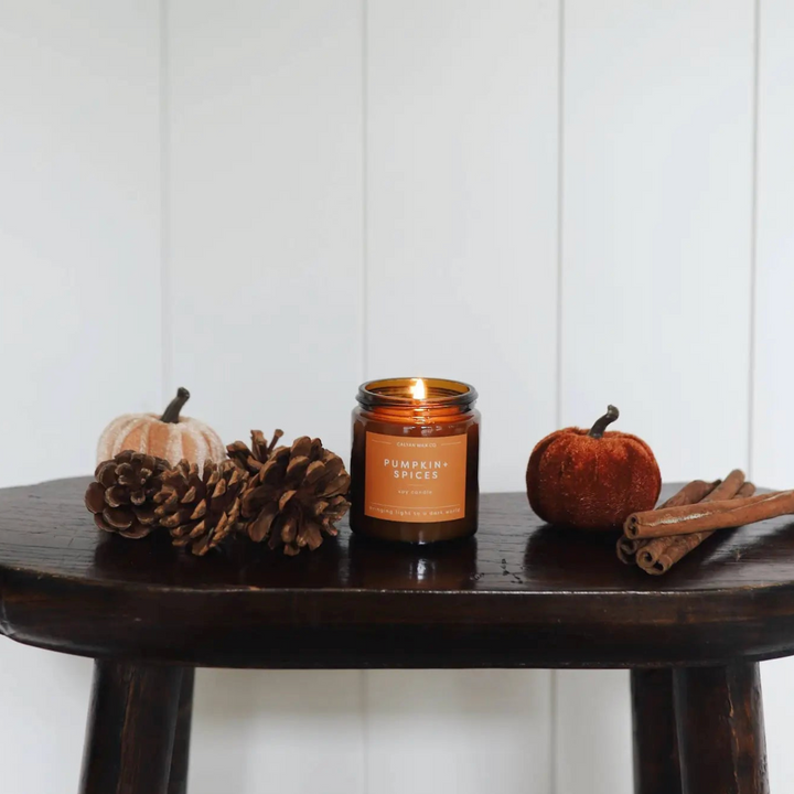 Pumpkin + Spices Soy Candle