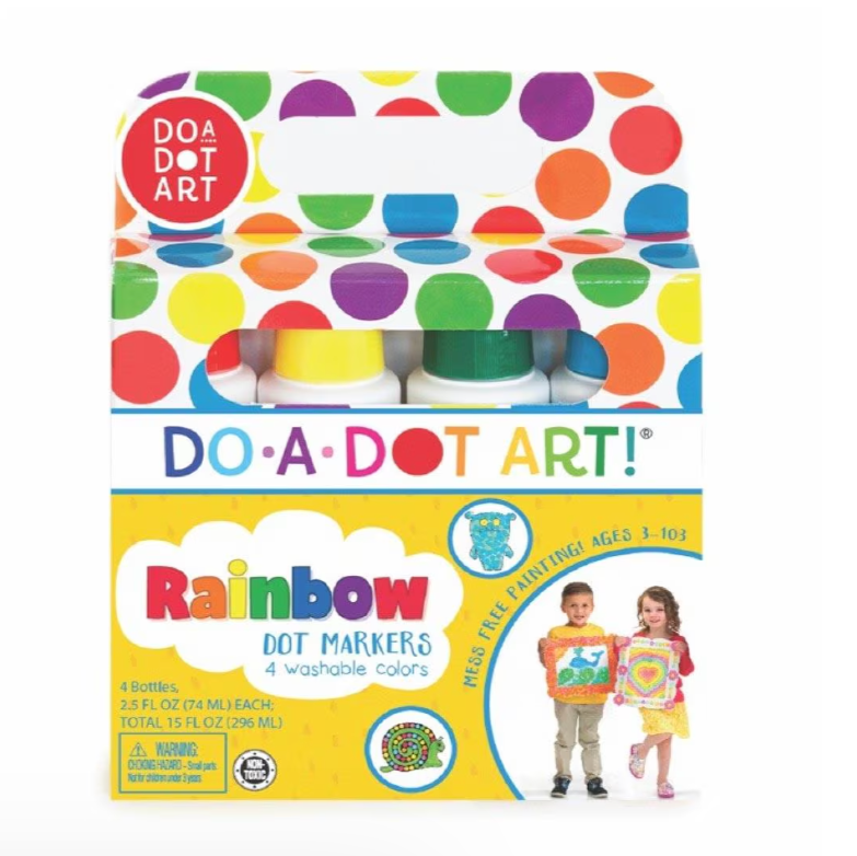 Dot Markers - Rainbow (4 Pack)