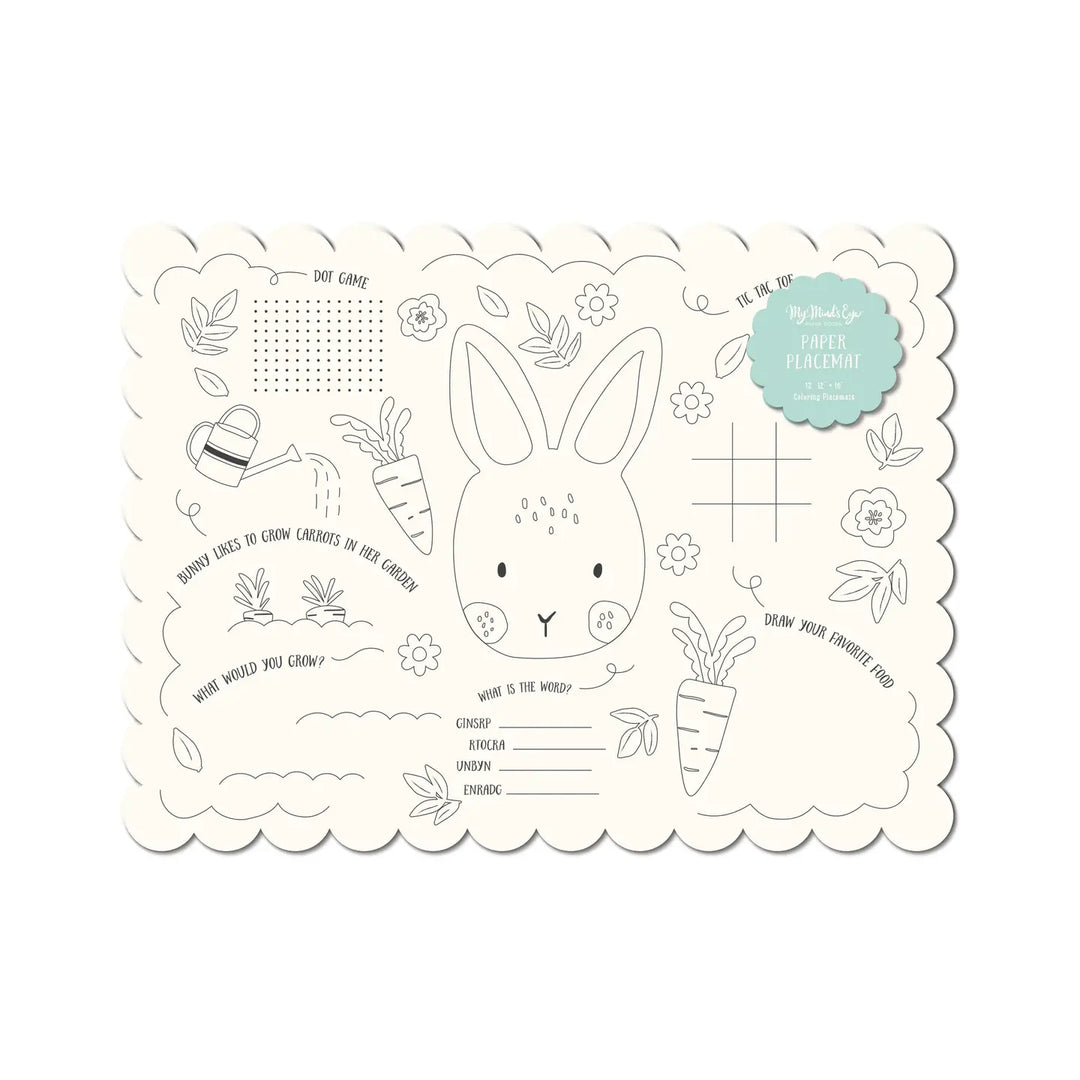 Spring Coloring Placemat