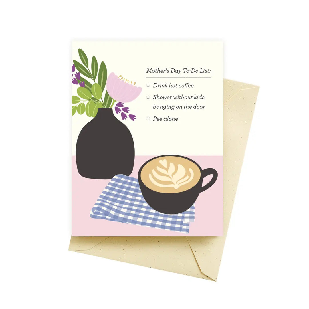 To Do List Mother's Day Card