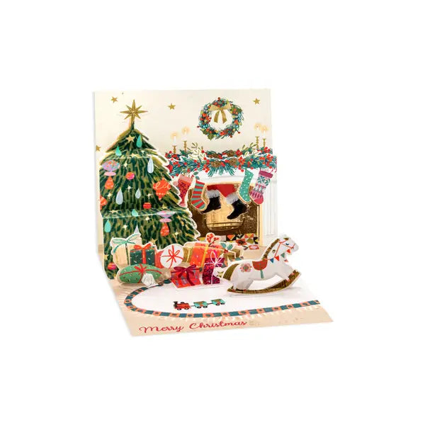 Night Before Christmas Trinkets Pop-up Card