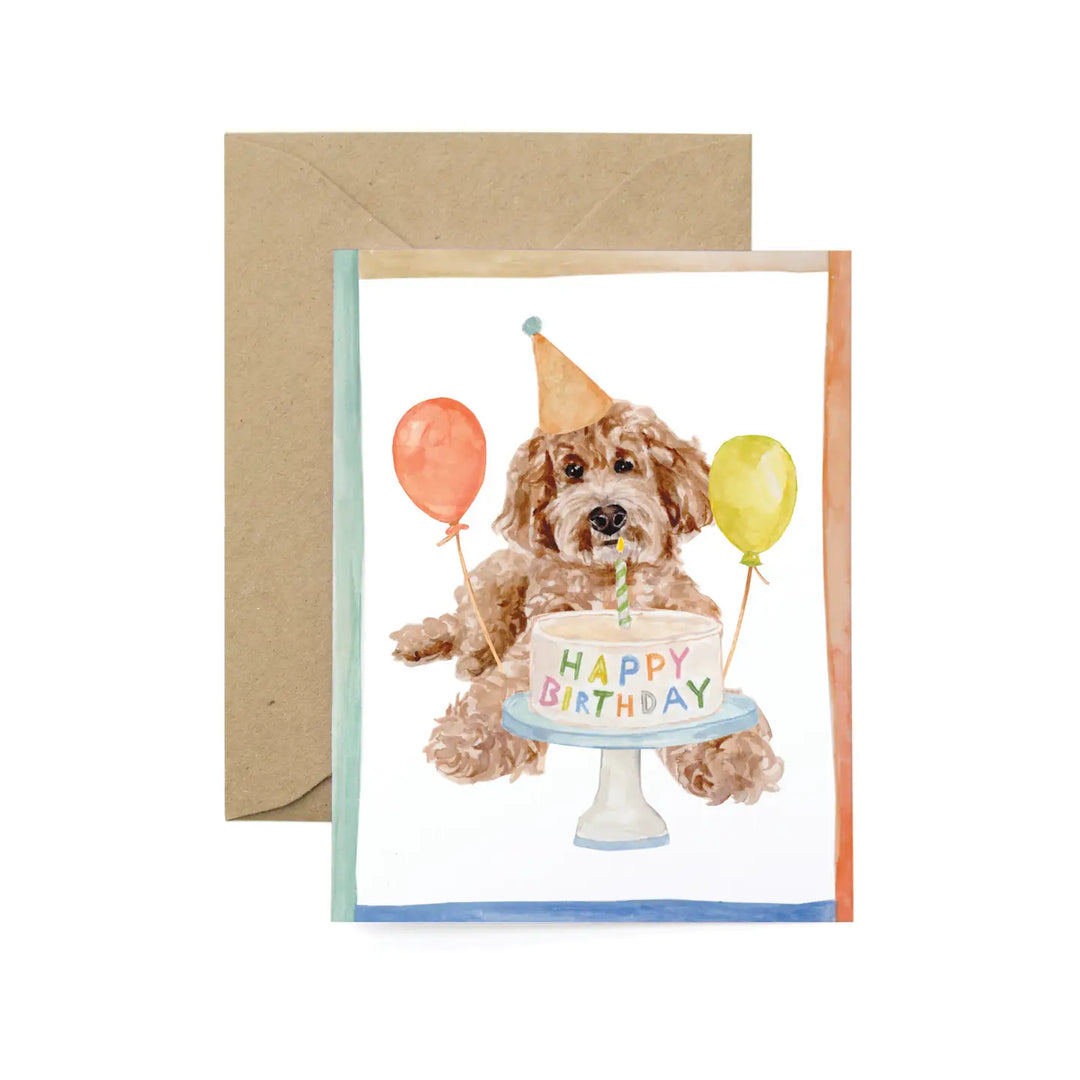 Birthday Dog Card