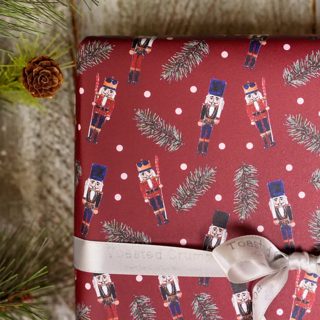 Nutcracker Gift Wrap (Roll)