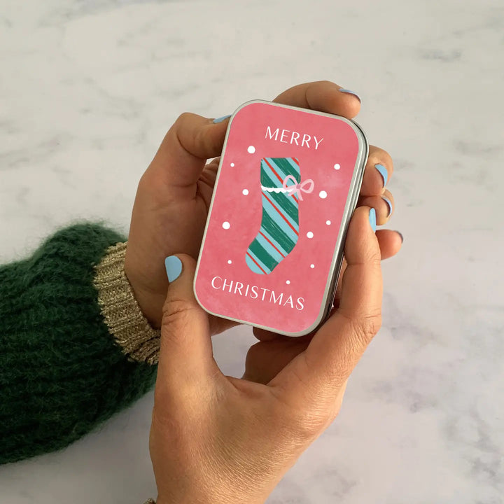 Happy Holidays Christmas Gift Tins