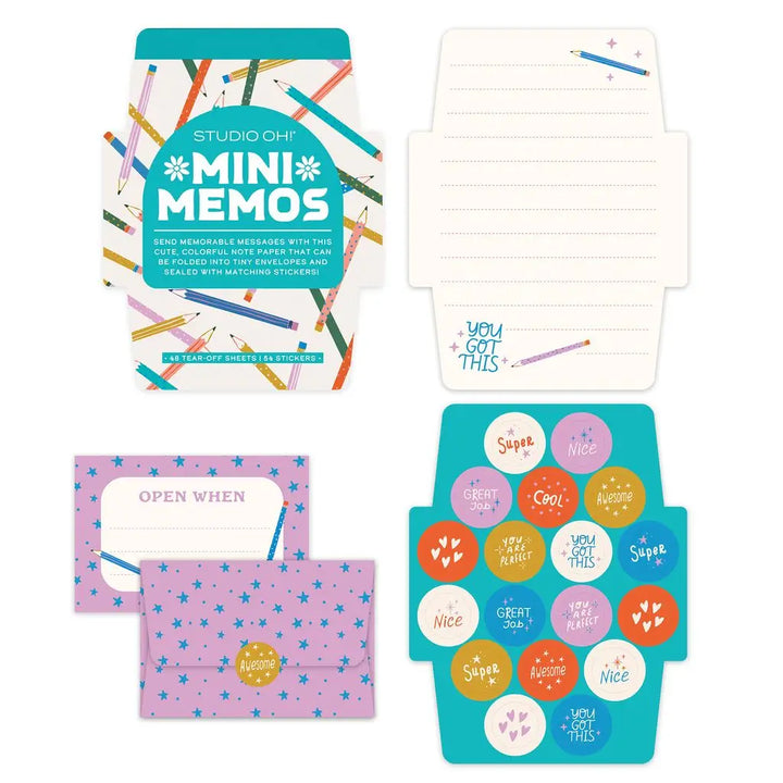 Make Your Mark Mini Memo with Stickers