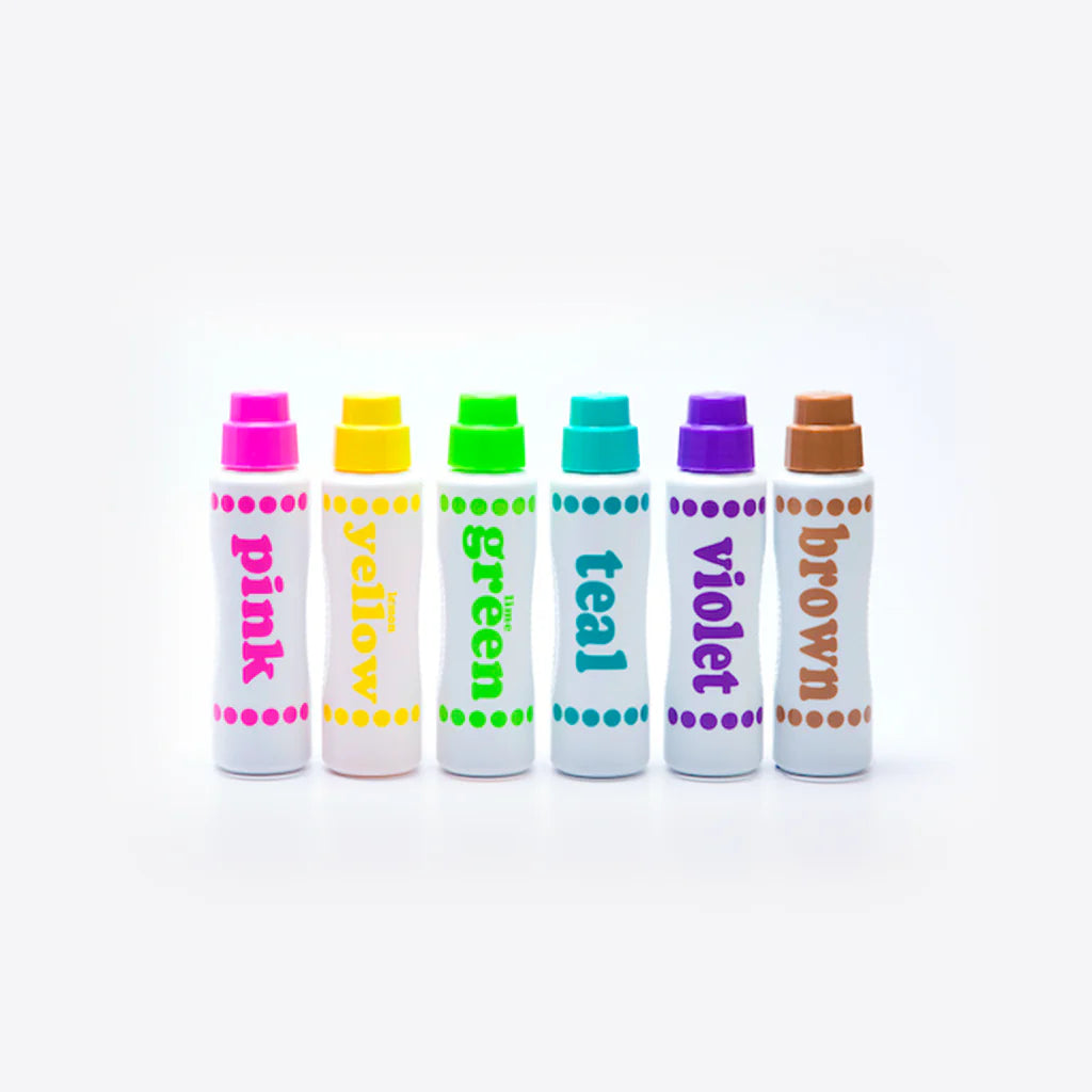 Dot Markers - Brilliant (6 Pack)