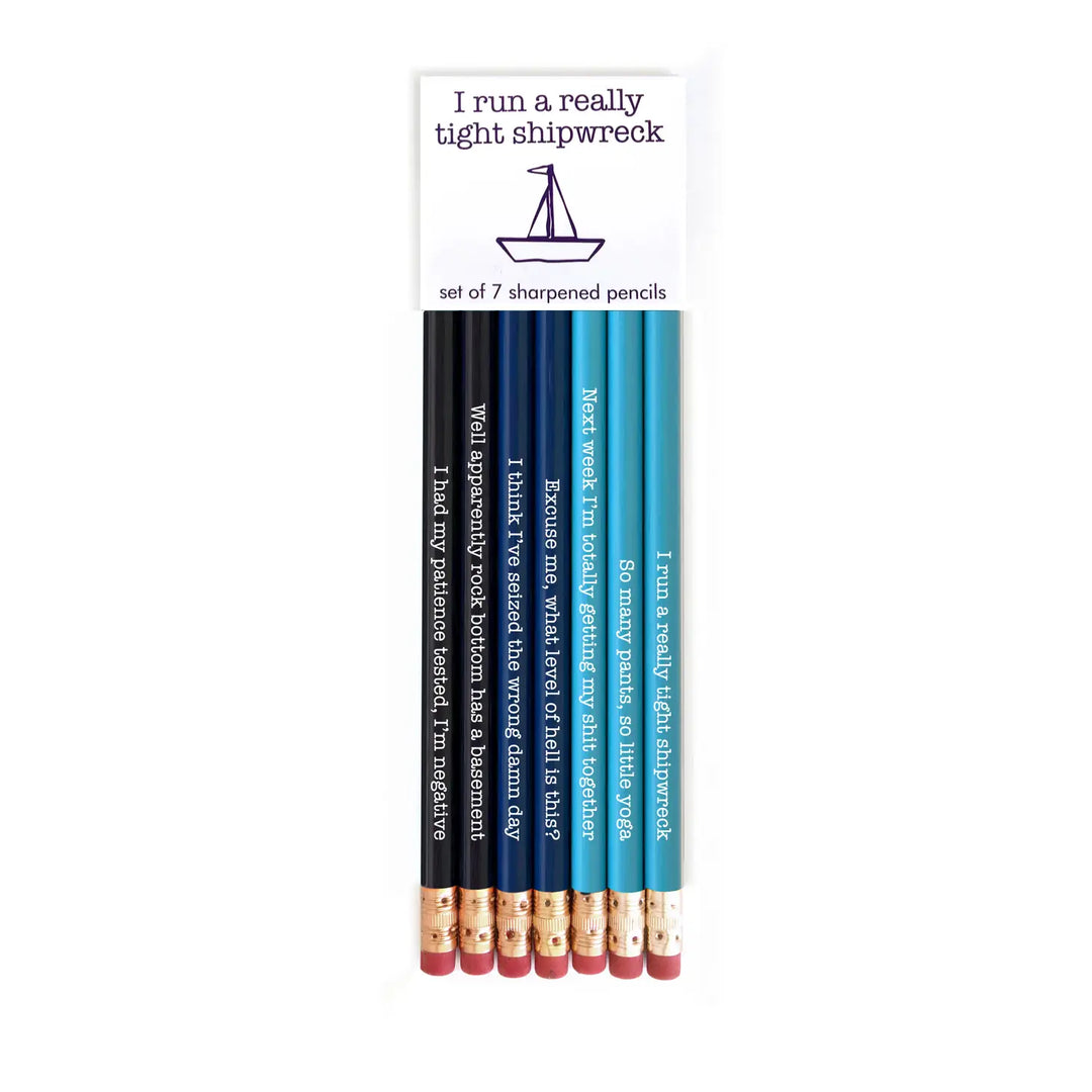 Shipwreck Pencil Set