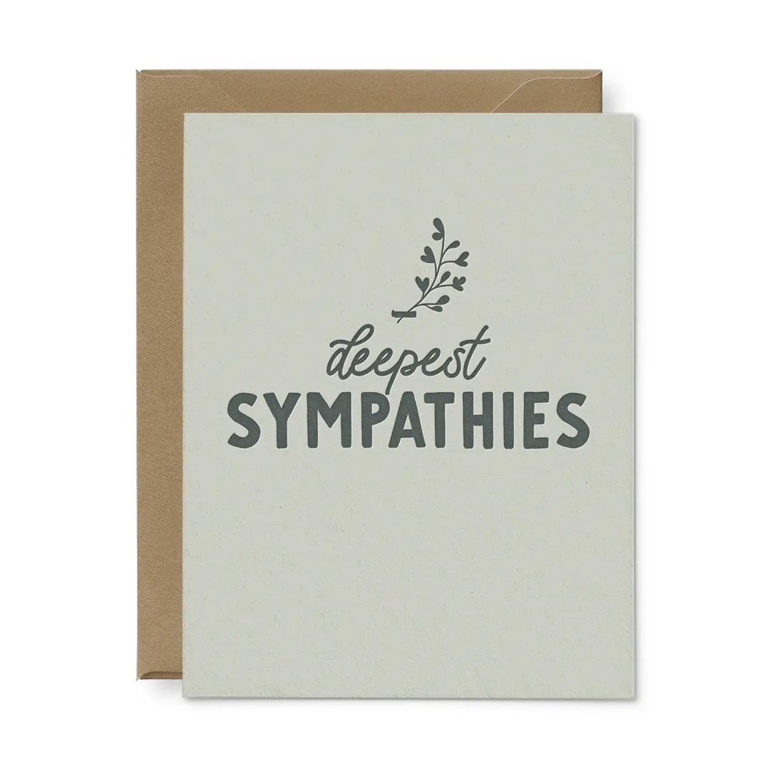 Deepest Sympathies Spring Sympathy Card