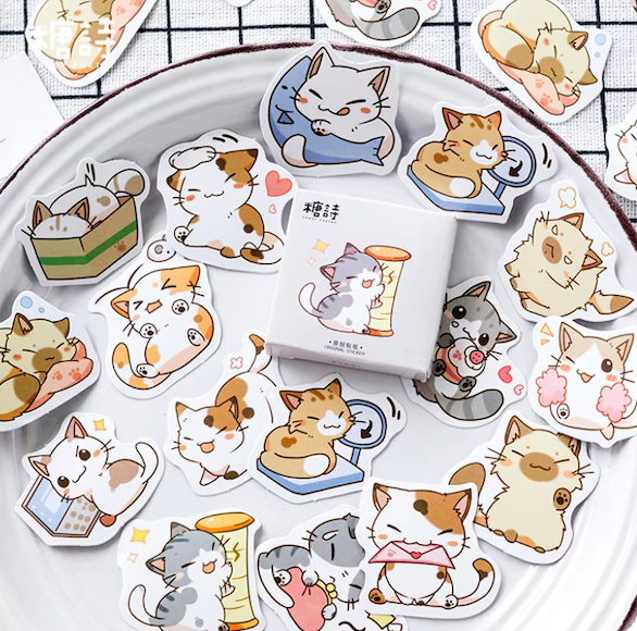 My Naughty Cats Stickers (Pack of 45)